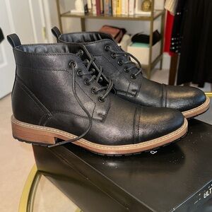 Perry Ellis Black Manning Men's Boots